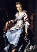 Bernardo Strozzi Saint Cecilia oil painting